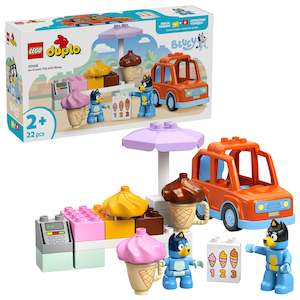 LEGO 10458 DUPLO Bluey Ice Cream Trip with Bluey