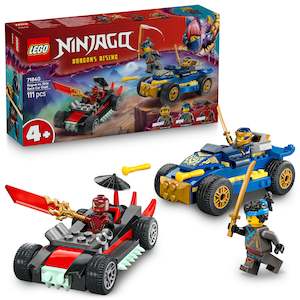 Lego Ninjago: LEGO 71840 NINJAGO Rogue vs. Drix Race Car Duel