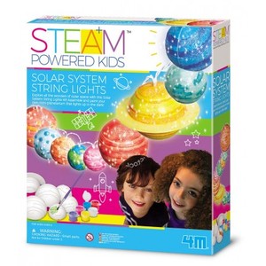 4m: 4M Steam Powered Girls Solar System String Lights