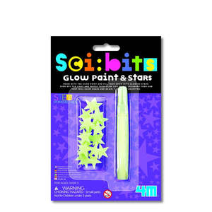 4m: 4M Sci:Bits Glow Paint & Stars