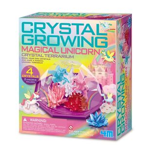 4m: 4M Crystal Growing Magical Unicorn Crystal Terrarium