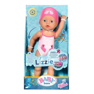 Baby Born: BABY Born My First Swimming Doll Lizzie