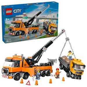 Lego City: LEGO 60467 City Heavy-Duty Recovery Tow Truck with Crane
