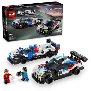 Lego Speed Champions: LEGO 76922 Speed Champions BMW M4 GT3 BMW M Hybrid V8 Race Cars