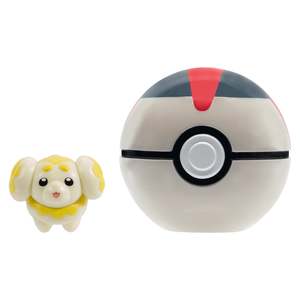 Pokemon Clip N Go Fidough & Timer Ball