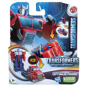 Transformers: Transformers Earthspark 1 Step Flip Optimus