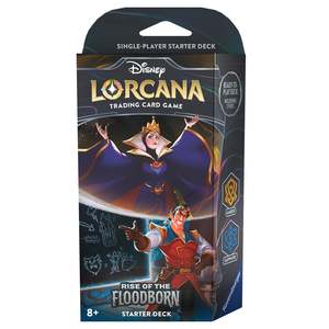 Disney Lorcana TCG S2 Rise Of Floodborn Starter Deck – Amber & Sapphire