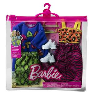 Barbie: Barbie Fashions 2 Pack Pink Zebra Print Pants