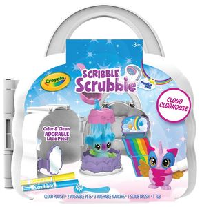 Crayola: Crayola Scribble Scrubbie Cloud Clubhouse Kit