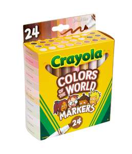 Crayola: Crayola Colours Of The World Markers 24 Pack