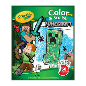 Crayola Color & Sticker Minecraft