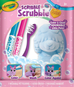 Crayola Scribble Scrubbie™ 1ct Pastel Pets Single Packs In Srt