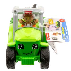 Fisher Price: Fisher-Price Little People Push & Play Tractor