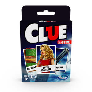 Hasbro Gaming: Classic Card Game Clue