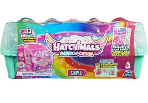 Hatchimals: Hatchimals CollEGGtibles Rainbow-Cation Family Carton