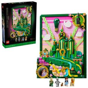 Lego: LEGO 75685 Wicked Emerald City Wall Art