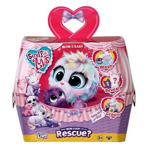 Little Live Pets Scruff A Luvs Mom And Baby Assorted Styles