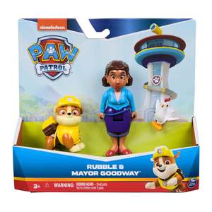 PAW Patrol Rubble & Mayor Goodway