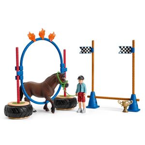 Schleich Farm World Pony Agility Race Set