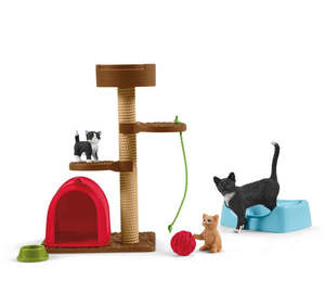 Schleich: Schleich Farm World Playtime For Cute Cats Set