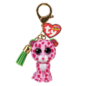 Ty Mini Boos Clip - Glamour Leopard