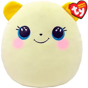 Ty Squishy Beanies 35cm - Buttercup Yellow Bear