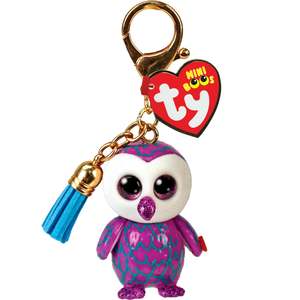 Ty Mini Boos Clip - Moonlight Owl