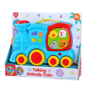 Playgo Toys Ent. Ltd. Battery Operated Talking Animals Train