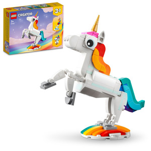 Lego Creator 3in1: LEGO 31140 Creator Magical Unicorn