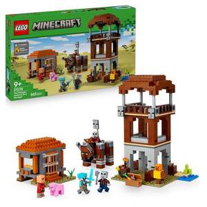 Lego Minecraft: LEGO 21278 Minecraft The Pillager Outpost and Ravager