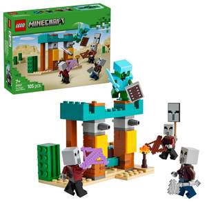 Lego Minecraft: LEGO 21267 Minecraft The Illager Desert Patrol