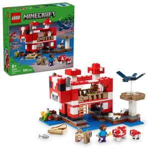Lego Minecraft: LEGO 21270 Minecraft The Mooshroom House