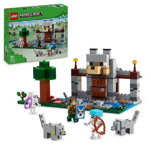Lego Minecraft: LEGO 21261 Minecraft The Wolf Stronghold