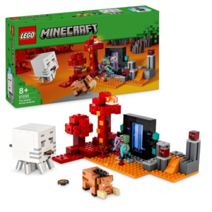 Lego Minecraft: LEGO 21255 Minecraft The Nether Portal Ambush