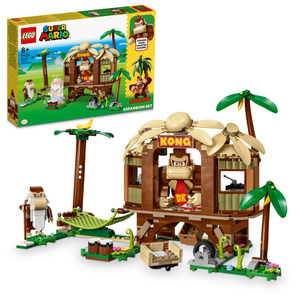 Lego Super Mario: LEGO 71424 Super Mario Donkey Kong's Tree House Expansion Set