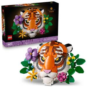 Lego Treats Rewards: LEGO 31217 Art The Fauna Collection – Tiger