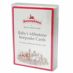 Bunnykins Baby's Milestone Keepsake Cards