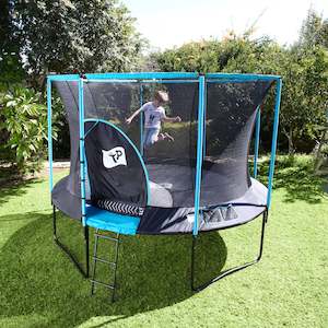 Outdoor Toys: TP212 12 Ft Genius Round Trampoline - LABOUR WEEKEND 50% OFF (3 only)