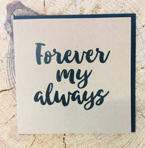 Gifts: Forever my Always gift card