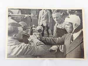 WWII German Hitler Photo Card