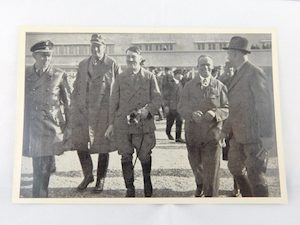 WWII German Hitler Photo Card