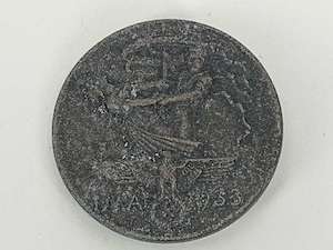 WWII German May Day 1938 Tinnie