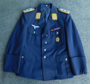 Products: WWII German Officers Luftwaffe Blue Dress Uniform Tunic – Reproduction