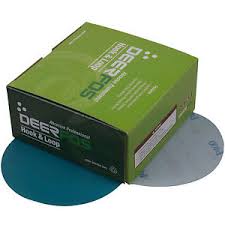 Abrasives: Deerfos Sanding Discs 125mm 100g - 180g Box 100