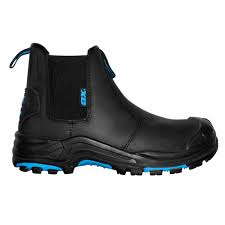 Ox Black Slip On Boots