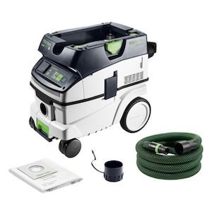 Drywall Power Tools: Festool CTM 26E CLEANTEC Mobile Dust Extractor (575758)
