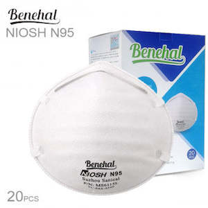 Health And Safety Essentials: N95 Disposable Protective Mask 20pk