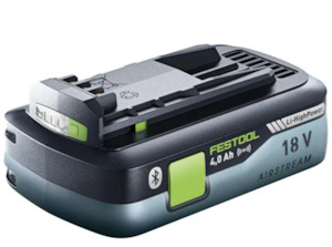 Machinery: Festool Battery BP18 4.0 Ah Li Bluetooth