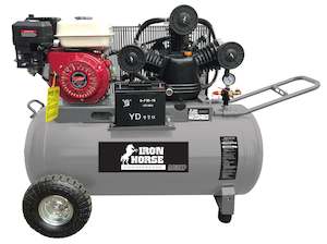 8HP Electric Start Petrol Compressor w/ 120L Tank