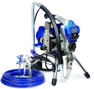 Machinery: Graco 390 PC Airless Sprayer with Graco gun